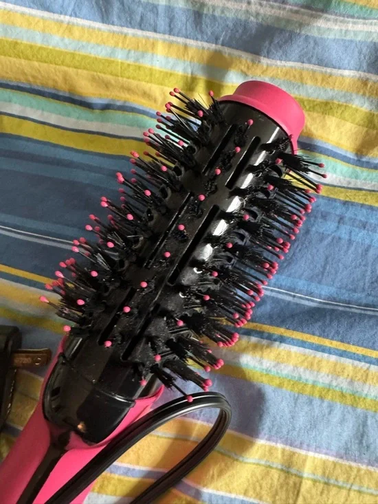 Revlon Revlon One-step Hair Dryer and Volumizer Hot Air Brush, Pink, 1 count - Picture 4 of 6